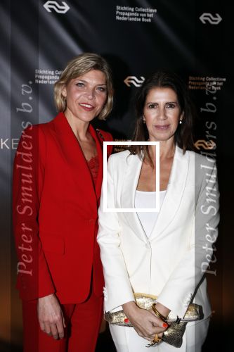 Amsterdam 9 maart 2018 
Boekenbal 2018 in de schouwburg van Amsterdam. Isa Hoes met Medina Schuurman