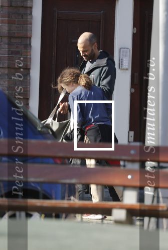 Amsterdam 27 februari 2019
Alain Clark en .. halen zijn zoontje op van school.
