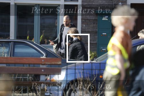 Amsterdam 27 februari 2019
Alain Clark en .. halen zijn zoontje op van school.
