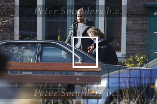 Amsterdam 27 februari 2019
Alain Clark en .. halen zijn zoontje op van school.
