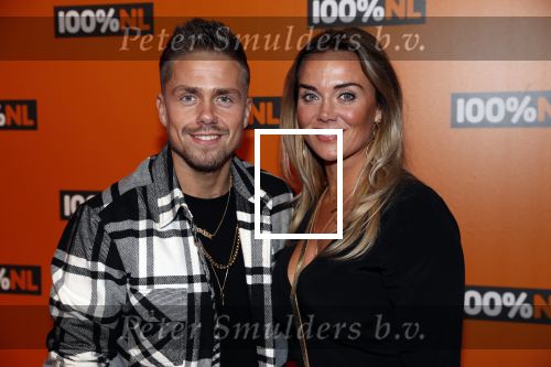 Amsterdam 7 februari 2019
Uitreiking 100%NL awards. Andre Hazes jr kwam met zijn vriendin Monique