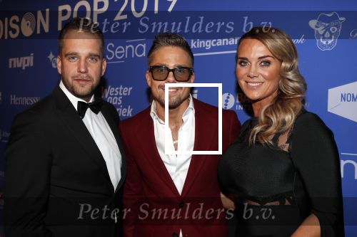 Amsterdam 11 februari 2019
Uitreiking Edisons bij de westergasfabriek. Andre Hazes kwam met zijn vriendin Monique en Manager Sjoerd Bodewes