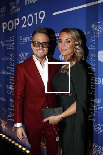 Amsterdam 11 februari 2019
Uitreiking Edisons bij de westergasfabriek. Andre Hazes kwam met zijn vriendin Monique en Manager Sjoerd Bodewes