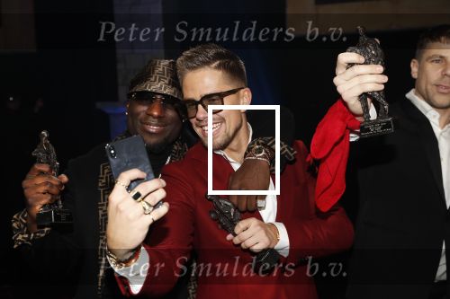 Amsterdam 11 februari 2019
Uitreiking Edisons bij de westergasfabriek.  Frenna en Andre Hazes jr