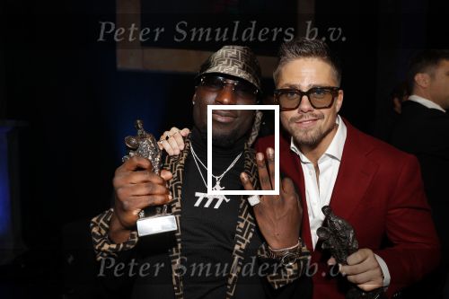 Amsterdam 11 februari 2019
Uitreiking Edisons bij de westergasfabriek.  Frenna en Andre Hazes jr
