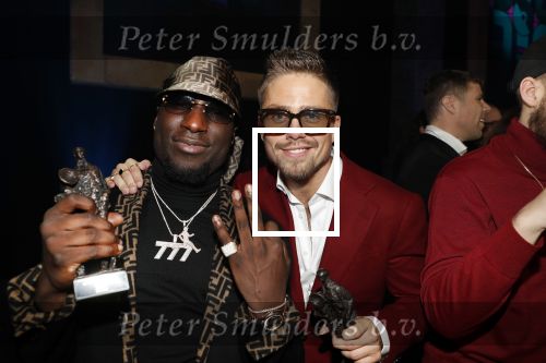 Amsterdam 11 februari 2019
Uitreiking Edisons bij de westergasfabriek.  Frenna en Andre Hazes jr