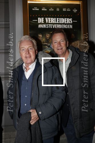 Amsterdam 15 februari 2019
Premiere de verleiders in Carre. Andre v Duin kwam met partner Martin op de fiets