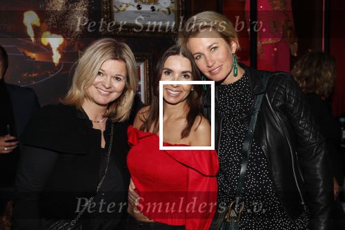 Amsterdam 14 februari 2019
Feestje voor de kluivert dog rescue foundation in het toppers cafe. Anouk Smulders Rosanna Kluivert en â€¦