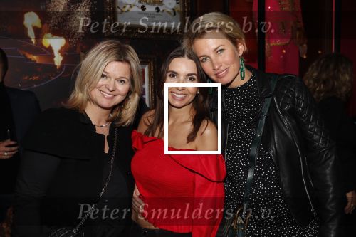 Amsterdam 14 februari 2019
Feestje voor de kluivert dog rescue foundation in het toppers cafe. Anouk Smulders Rosanna Kluivert en â€¦