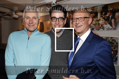 Amsterdam 7 februari 2019
Boekpresentatie Maarten v Nispen bij Scheltema. Arthur Japin kwam met zijn partners
