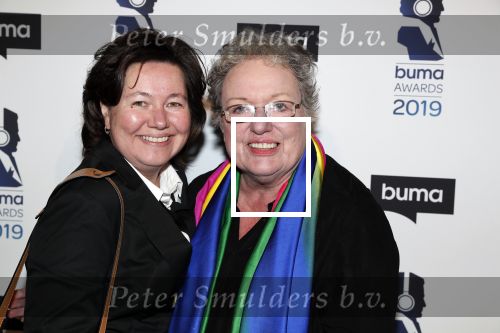 Hilversum 11 maart 2019
Uitreiking BUMA prijzen in studio 21. Astrid Nijgh met partner