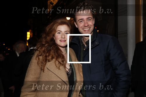 Amsterdam 15 februari 2019
Premiere de verleiders in Carre. Beau Schneider met goede vriendin â€¦.