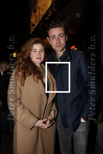 Amsterdam 15 februari 2019
Premiere de verleiders in Carre. Beau Schneider met goede vriendin â€¦.
