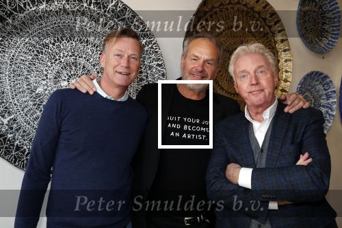 Amsterdam 9 maart 2019
Opening expositie Bert Kuizenga. Bert met Andre v Duin en Martin