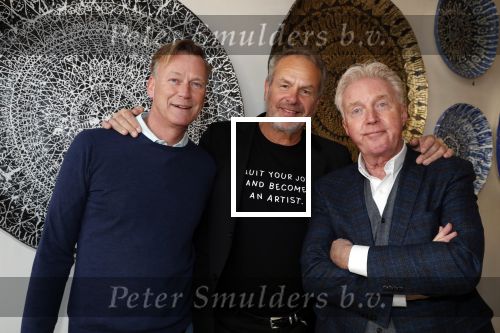 Amsterdam 9 maart 2019
Opening expositie Bert Kuizenga. Bert met Andre v Duin en Martin