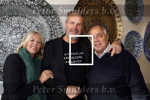 Amsterdam 9 maart 2019
Opening expositie Bert Kuizenga. Bert met Aad en Dorien Ouborg
