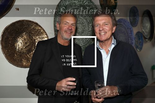 Amsterdam 9 maart 2019
Opening expositie Bert Kuizenga. Bert met Robert ten Brink