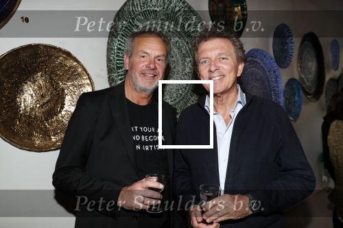 Amsterdam 9 maart 2019
Opening expositie Bert Kuizenga. Bert met Robert ten Brink