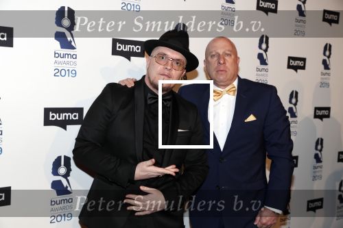 Hilversum 11 maart 2019
Uitreiking BUMA prijzen in studio 21. Brainpower en Steve Lobel