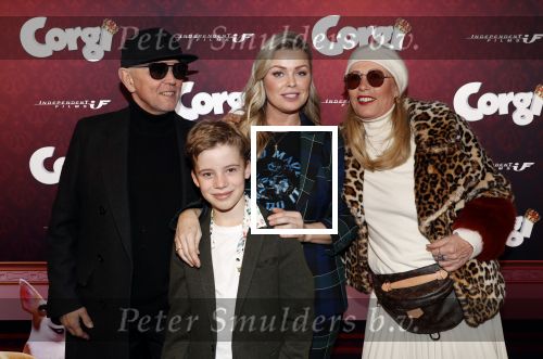 Amsterdam 10 februari 2019
Premiere Corgi in pathe arena. Bridget Maasland kwam met haar zoon Mees ouders en vrienden