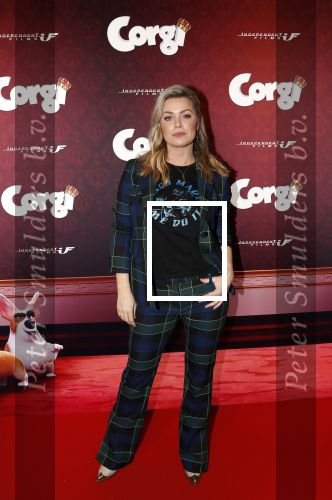 Amsterdam 10 februari 2019
Premiere Corgi in pathe arena. Bridget Maasland kwam met haar zoon Mees ouders en vrienden