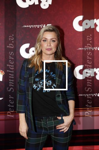 Amsterdam 10 februari 2019
Premiere Corgi in pathe arena. Bridget Maasland kwam met haar zoon Mees ouders en vrienden