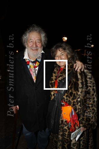 Amsterdam 15 februari 2019
Premiere de verleiders in Carre. Chiem v Houweninge met zijn vrouw Maria