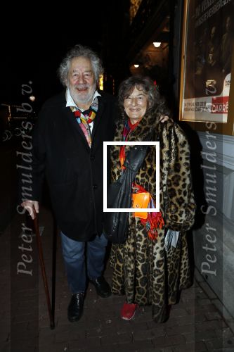 Amsterdam 15 februari 2019
Premiere de verleiders in Carre. Chiem v Houweninge met zijn vrouw Maria