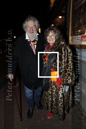 Amsterdam 15 februari 2019
Premiere de verleiders in Carre. Chiem v Houweninge met zijn vrouw Maria