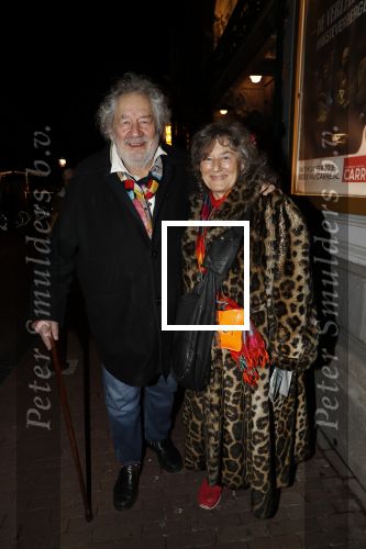 Amsterdam 15 februari 2019
Premiere de verleiders in Carre. Chiem v Houweninge met zijn vrouw Maria