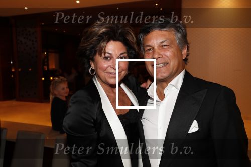Amsterdam 3 maart 2019
Modeshow Paul Schulten in het Okura. Christine Kroonenberg met vriend