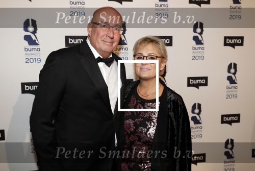 Hilversum 11 maart 2019
Uitreiking BUMA prijzen in studio 21. Daniel Dekker met vrouw