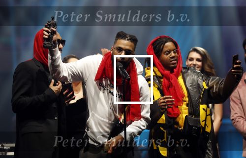 Amsterdam 11 februari 2019
Uitreiking Edisons bij de westergasfabriek. Daniâ€˜l Adjei