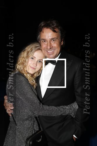 Hilversum 11 maart 2019
Uitreiking BUMA prijzen in studio 21. Day Ewbank met Marco Borsato