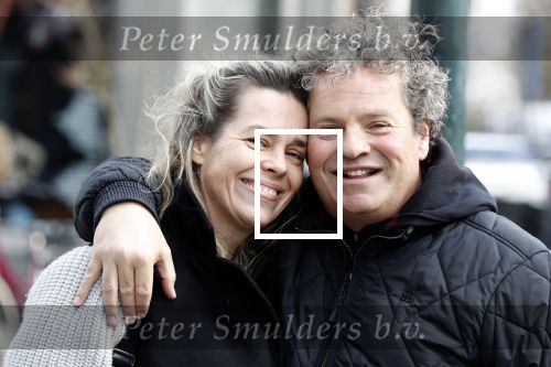 Amsterdam 11 maart 2019
Dirk Zeelenberg met zijn vrouw Suus . Dirk werd vandaag 50 jaar.