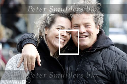 Amsterdam 11 maart 2019
Dirk Zeelenberg met zijn vrouw Suus . Dirk werd vandaag 50 jaar.