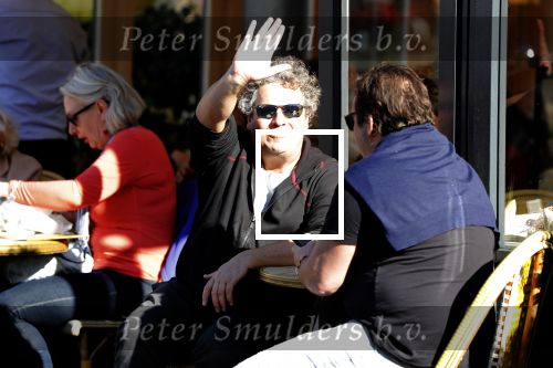 Amsterdam 27 februari 2019
Dirk Zeelenberg op terras.
