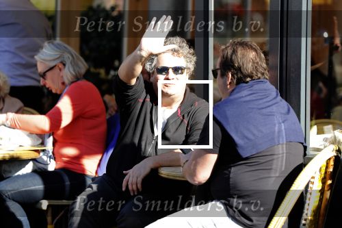 Amsterdam 27 februari 2019
Dirk Zeelenberg op terras.