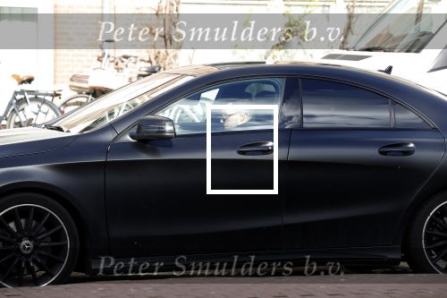 Amsterdam 7 februari 2019
Djarno Hofland in zijn auto .
