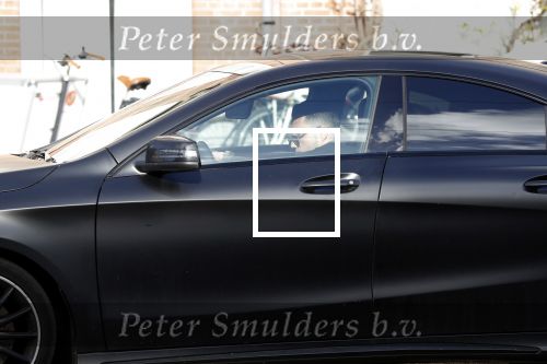 Amsterdam 7 februari 2019
Djarno Hofland in zijn auto .