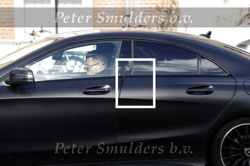 Amsterdam 7 februari 2019
Djarno Hofland in zijn auto .
