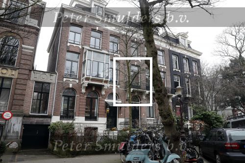Amsterdam 2 februari 2019
Zanger Dotan en actrice Isa Hoes wonen in dezelfde straat. (huis)