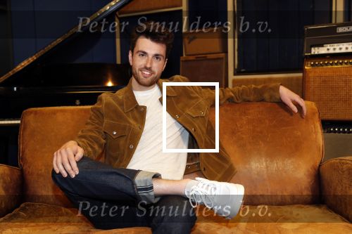 Hilversum 8 maart 2019
Duncan Laurence , de nederlandse vertegenwoordiger van het Songfestival bij de wisseloord studioâ€™s
