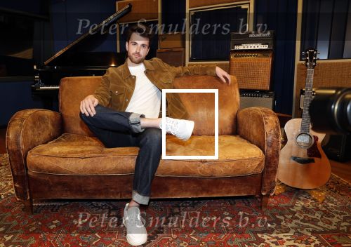 Hilversum 8 maart 2019
Duncan Laurence , de nederlandse vertegenwoordiger van het Songfestival bij de wisseloord studioâ€™s
