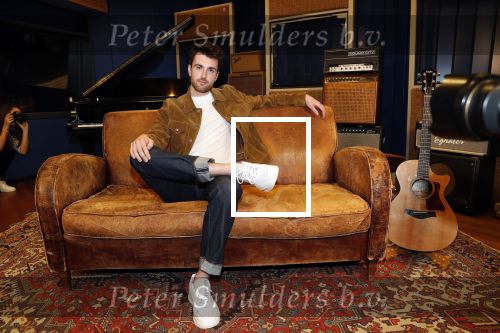 Hilversum 8 maart 2019
Duncan Laurence , de nederlandse vertegenwoordiger van het Songfestival bij de wisseloord studioâ€™s