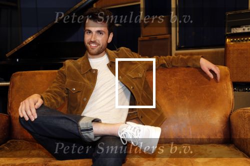 Hilversum 8 maart 2019
Duncan Laurence , de nederlandse vertegenwoordiger van het Songfestival bij de wisseloord studioâ€™s