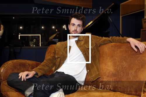 Hilversum 8 maart 2019
Duncan Laurence , de nederlandse vertegenwoordiger van het Songfestival bij de wisseloord studioâ€™s