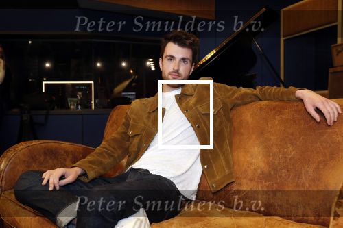Hilversum 8 maart 2019
Duncan Laurence , de nederlandse vertegenwoordiger van het Songfestival bij de wisseloord studioâ€™s