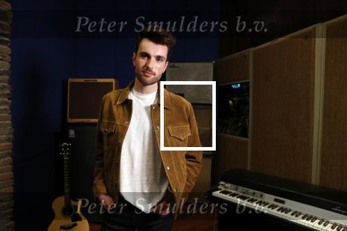 Hilversum 8 maart 2019
Duncan Laurence , de nederlandse vertegenwoordiger van het Songfestival bij de wisseloord studioâ€™s