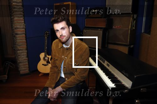 Hilversum 8 maart 2019
Duncan Laurence , de nederlandse vertegenwoordiger van het Songfestival bij de wisseloord studioâ€™s